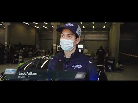 The driver trio of the Lamborghini #114