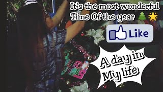 preview picture of video 'A Day in my life (Decorate with me Christmas 2018) - Dewii Ngodoy vlog#15'