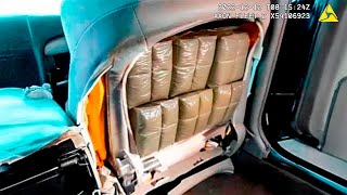 Simple Traffic Stop Exposes Hidden Drug Compartments