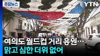 [날씨] 월드컵 거리 응원 '최적'의 날씨...현지는 비구름 있을 수도 / YTN