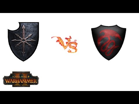Total War Warhammer 2 Vampire Counts vs Warrior of the Chaos (HAN Samurai)