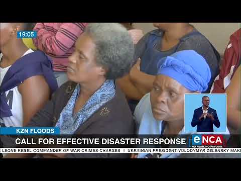 KZN Floods Call for effective disaster response