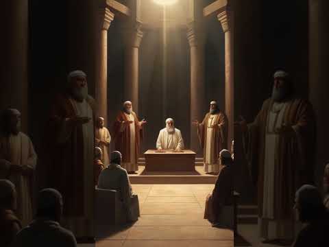 Peter and John Before the Sanhedrin:  Boldness in Faith 🌟🗣️ Acts 4:13, Acts 4:19-20 Bible Verse KJV