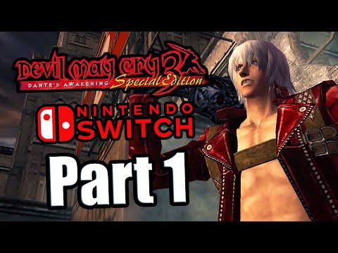 Devil May Cry 3 Special Edition (2020) Switch Gameplay Walkthrough Part 1 (No Commentary)