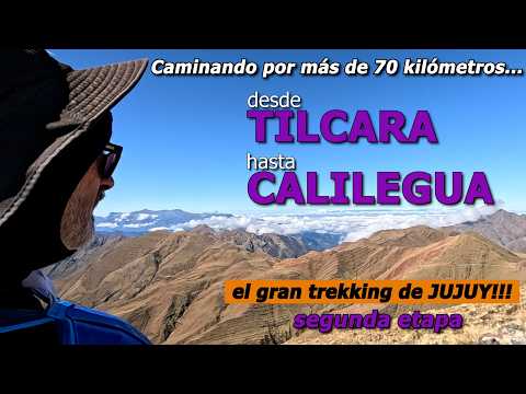 Trekking Tilcara Calilegua 🟣 Etapa 2, desde Yuto Pampa hasta Molulo 🟣 sin guía en solitario
