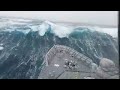 Ships in Storms | 10+ TERRIFYING MONSTER WAVES, Hurricanes & Thunderstorms at Sea