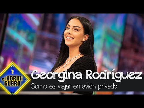 Georgina cuenta cómo es viajar en avión privado - El Hormiguero