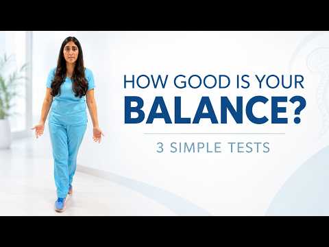 How Good Is Your Balance? Try These 4 Simple Tests #balance
