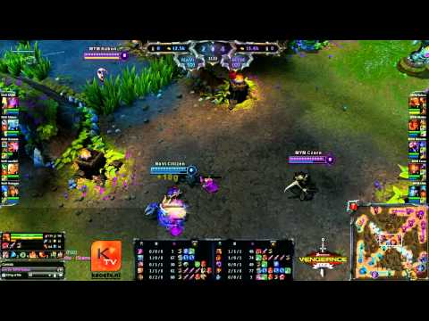 [LOL] Na'Vi vs MYM map 1 - Corsair Vengeance Cup Playoffs
