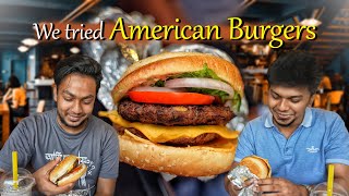 প্রথম খেলাম American Burger!