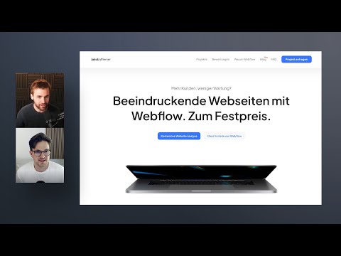 5 neue Webflow Kunden in nur 10 Wochen über LinkedIn – Webflow Talk mit Jakob Wiemer