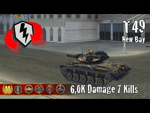 T49  |  6,0K Damage 7 Kills  |  WoT Blitz Replays