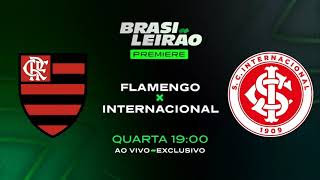 Chamada: Flamengo x Internacional - Brasileirão no Premiere