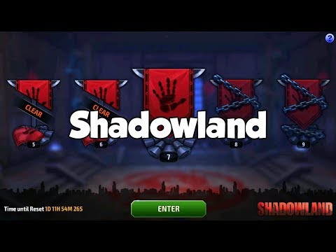 [Marvel future fight] Shadowland solo stage 1 to 5 for beginners..