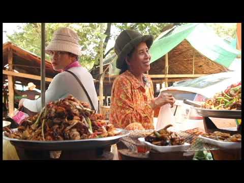 Amazing Market Tour and Most Popular Cambodian Countryside Village and Street Foods, Plenty of Foods