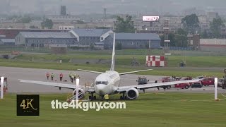 Montreal: Westjet airplane overshoots runway at YUL airport 6-5-2015
