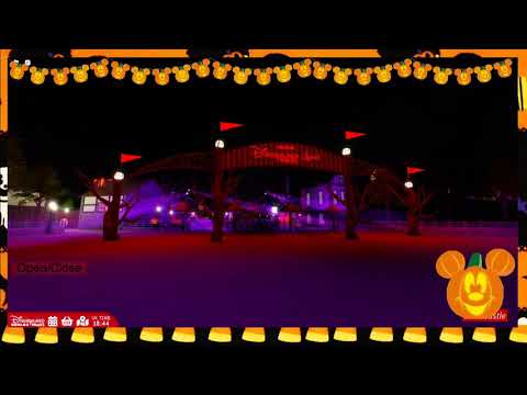 Main street area music || DLW Halloween Party 2020 || Disneyland Wales