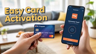 How to Activate Your PNC Prepaid Card via Mobile App - step by step