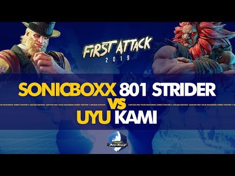 SONICBOXX 801 Strider (G) vs UYU Kami (Akuma) - First Attack 2019 Top 32 - CPT 2019