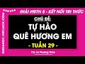 Giải sgk Hoạt động trải nghiệm lớp 5 Tuần 29 - trang 79, 80, 81