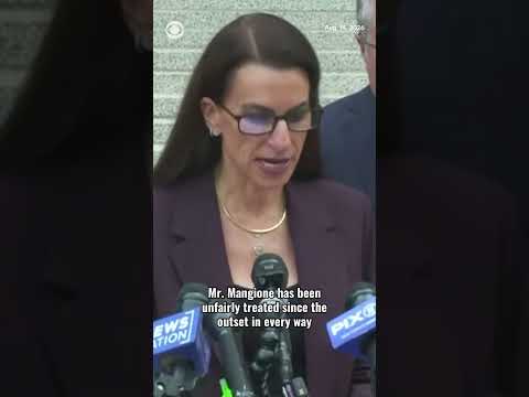 Luigi Mangione's lawyer speaks out after his guilty plea in federal case #shorts