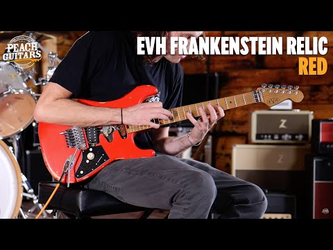 EVH Frankenstein Relic Series - Maple - Red image 11