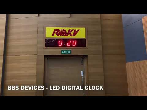 LED Master Slave Clock
