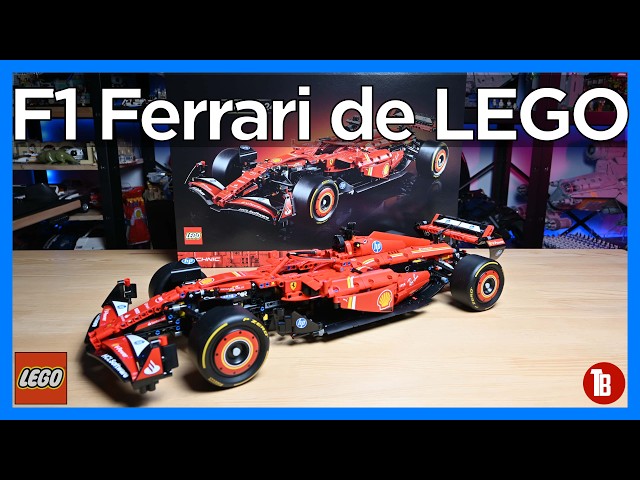 Vídeo relacionado con LEGO Technic Coche Ferrari SF-24 F1 Maquetas para Construir para Adultos - Vehículo de Carreras Rojo para Coleccionar - Regalo para Hombres y Mujeres, Padres o Pareja Aficionados a la Fórmula 1 42207