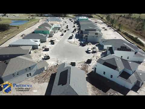 Gated Community of Proviidence, Florida - March 2021 HD drone footage