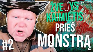 ŽVEJYS KAIMIETIS PRIEŠ MONSTRĄ #2 [Russian Fishing 4]