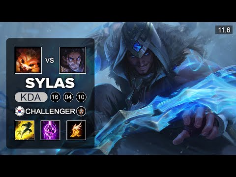 Sylas Top vs Gnar - KR Challenger Patch 11.6