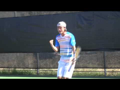 Taro Daniel fist pump！