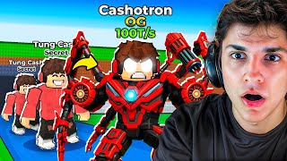 KENDİ OYUNUMU KURDUM ADMİN ARIYORUM🤩 - Roblox Steal A Brainrot