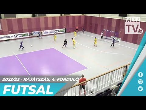 Újpest FC – ELTE-BEAC | 4-3 | Férfi Futsal NB I | Rájátszás 4. forduló | MLSZTV