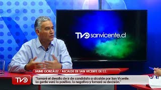 Entrevista a Jaime González Ramírez, alcalde de San Vicente de Tagua Tagua