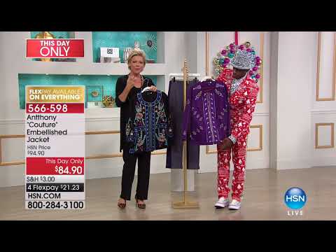 HSN | Antthony Design Original Fashions 12.03.2017 - 04 PM