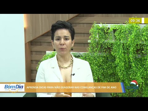 Nutricionista dá dicas para não exagerar nas comilanças de fim de ano 02 12 2021