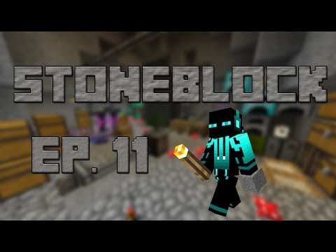 Minecraft: Stoneblock Survival Ep. 11 I GUESS I'LL START WORKING INTO MACHINERY STUFF NOW