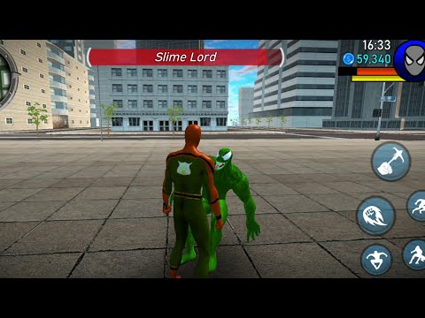 Amazing Spiderman 4 (Power Spider 2) Flying Rope Hero Spider City Battle - Android GamePlay