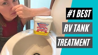 RV Black Tank Treatment &amp; How to Stop Smells 💩 Happy Campers Review