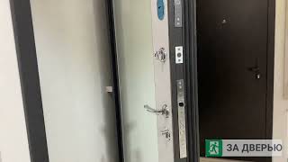 Видеообзор на дверь Тайга 9 см Зеркало