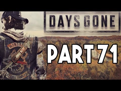 Days Gone FULL Walkthrough Part 71 - SHADOW OF DEATH - Lets Play Gameplay PS4 PRO HD