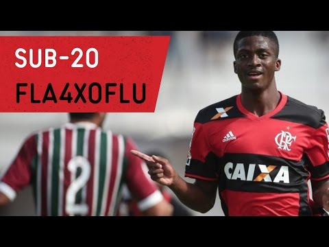 Sub-20: Flamengo 4x0 Fluminense