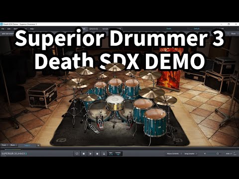 Toontrack Superior Drummer 3 DEATH SDX All Drum Presets Demo