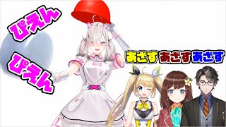健屋花那の「ぴえん」に対して日本語でお礼を言う3Set BBQ