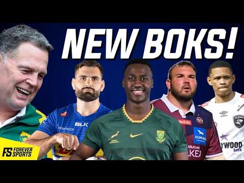 BREAKING: Rassie Erasmus Names FOUR Uncapped Springboks vs Wales