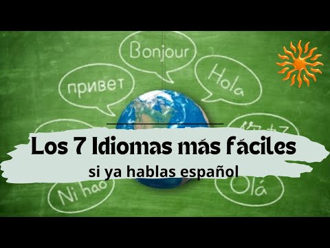 Los 7 idiomas más fáciles si ya hablas español - PODCAST
