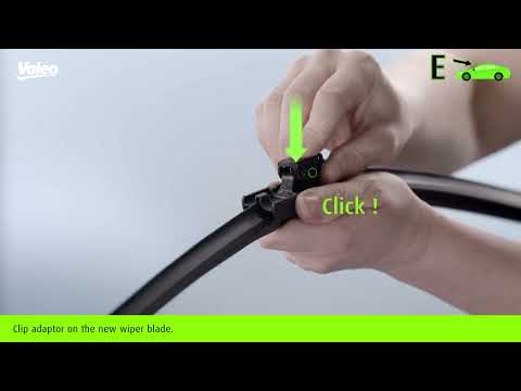 Valeo Wiper Blade MultiConnection "How to Fit" guide for Pinch Tab (for Mercedes-Benz)