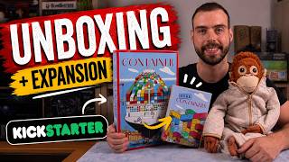 Container | Unboxing new Allplay edition + More Containers expansion straight from Kickstarter