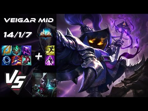 MID Veigar vs Ekko - EU Grandmaster Patch 25.20